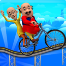 Motu Patlu Hills Biking Game-APK