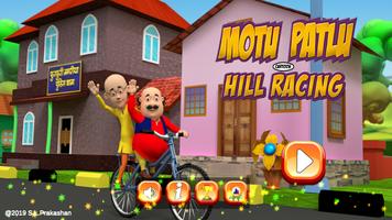 Motu Patlu Hills Biking Game 海报