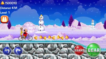 Motu Patlu Hills Biking Game capture d'écran 3