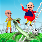 Motu Patlu Snake & Ladder Game icône