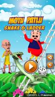 Motu Patlu Snake & Ladder Game Affiche