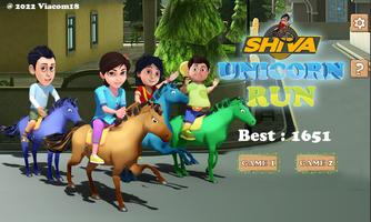 Shiva Unicorn Run Affiche