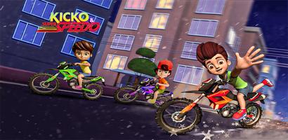 Kicko & Super Speedo Bike Game โปสเตอร์
