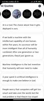 AI Quotes and Sayings পোস্টার