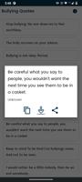 Bullying Quotes اسکرین شاٹ 1