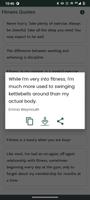 Fitness Quotes Screenshot 3