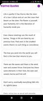 Karma Quotes poster
