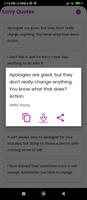 Sorry Quotes screenshot 1