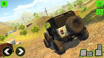 Off Road Jeep Driving Sim 3D Ekran Görüntüsü 1