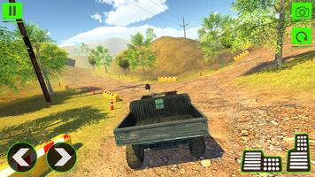 Off Road Jeep Driving Sim 3D capture d'écran 2