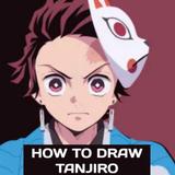 How To Draw Tanjiro icon