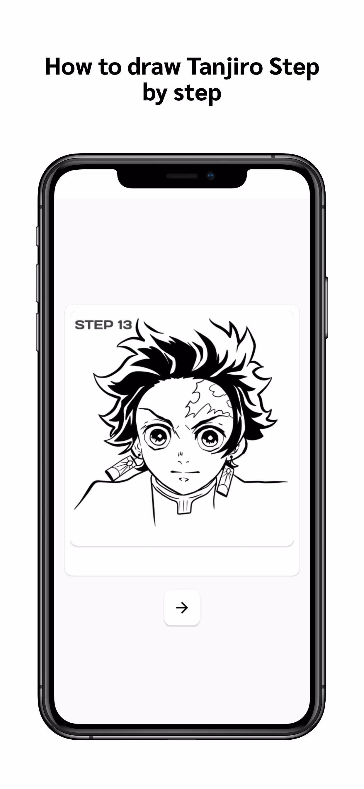 How to draw Tanjiro Kamado step by step 