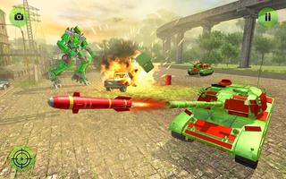 Tank Transform Robot War capture d'écran 2