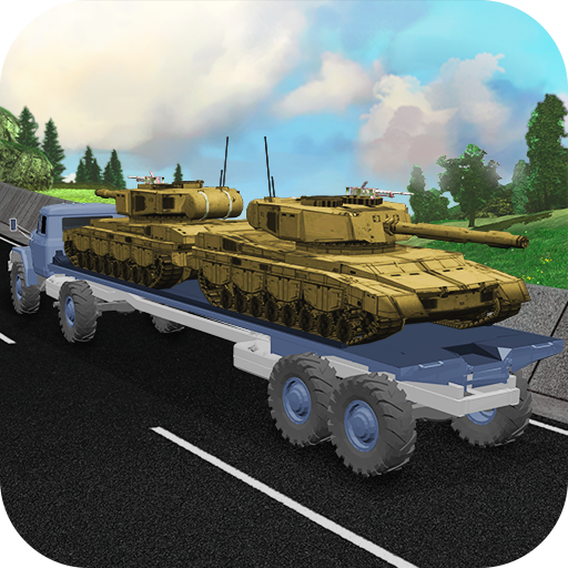 Tank Transport Army Truck