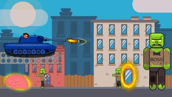 Tank vs Zombie: Танковая Битва скриншот 2
