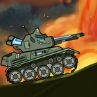 Tank Battle - Tank War Game آئیکن
