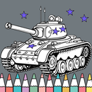 War Tank Coloring Book APK