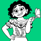 Mirabel Encanto Coloring ikon