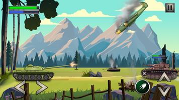Tank Fury: Boss Battle 2D capture d'écran 3