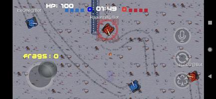 battle of tanks 2D تصوير الشاشة 1