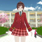Anime Girlfriend School Life ikona