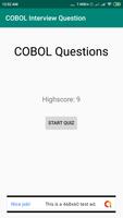 COBOL Interview Question الملصق