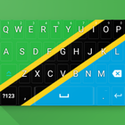 Tanzania  flag  KeyBoard icône