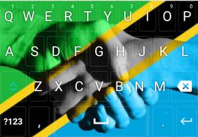 Tanzania  flag  KeyBoard capture d'écran 1