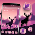 Deer Art Theme Launcher
