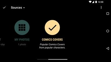Heroes Muzei Live Wallpapers تصوير الشاشة 1