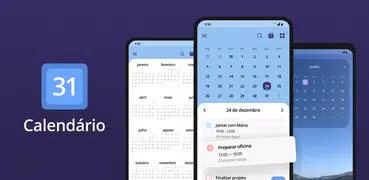 Calendário Agenda planner