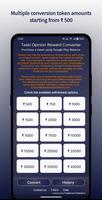 Taski Opinion Reward Converter syot layar 1