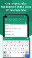 Tarefas: lista de tarefas imagem de tela 2