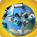 Big Garbage Roller Ball Smash 3D: Clean the City APK