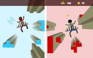 Stickman Jetpack Wingsuit Simulator: Free Fall poster
