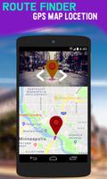 Navigation GPS en direct, rue, déplacement libre capture d'écran 3