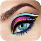 Augen Makeup Schritt by Schrit Zeichen