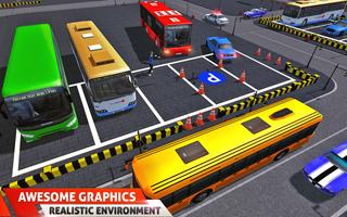 3 Schermata Modern Bus Drive Parking 3D Game - Free Bus Games