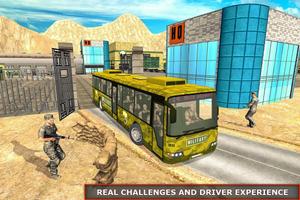 Army Bus Driving Simulator Affiche