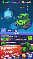 Tank Royale-Online IO howling Tank battle game تصوير الشاشة 1