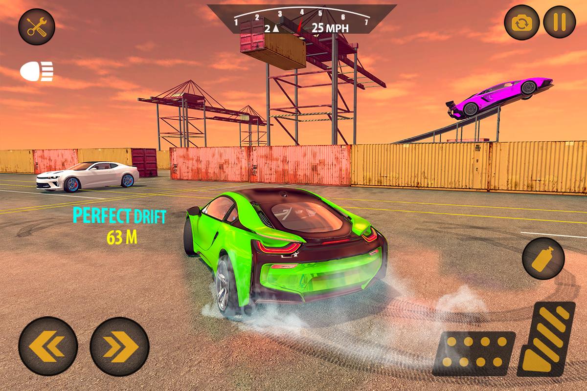 Android 用の 極端な自動車運転 ドリフトカーレースゲーム Apk をダウンロード