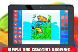 Coloring Games For All – Colorfy Sea Animals Affiche