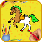 Coloring Book for Kids Free: Colorful Drawing icône