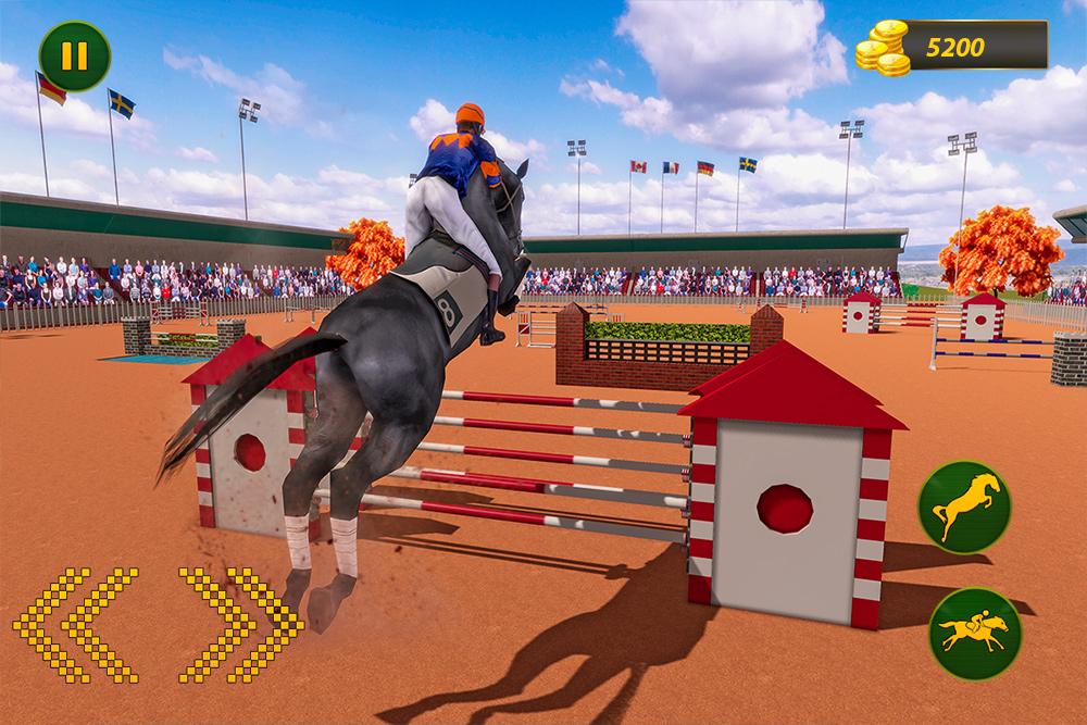 meu show de cavalos: corrida e salto desafio para Android ... - 