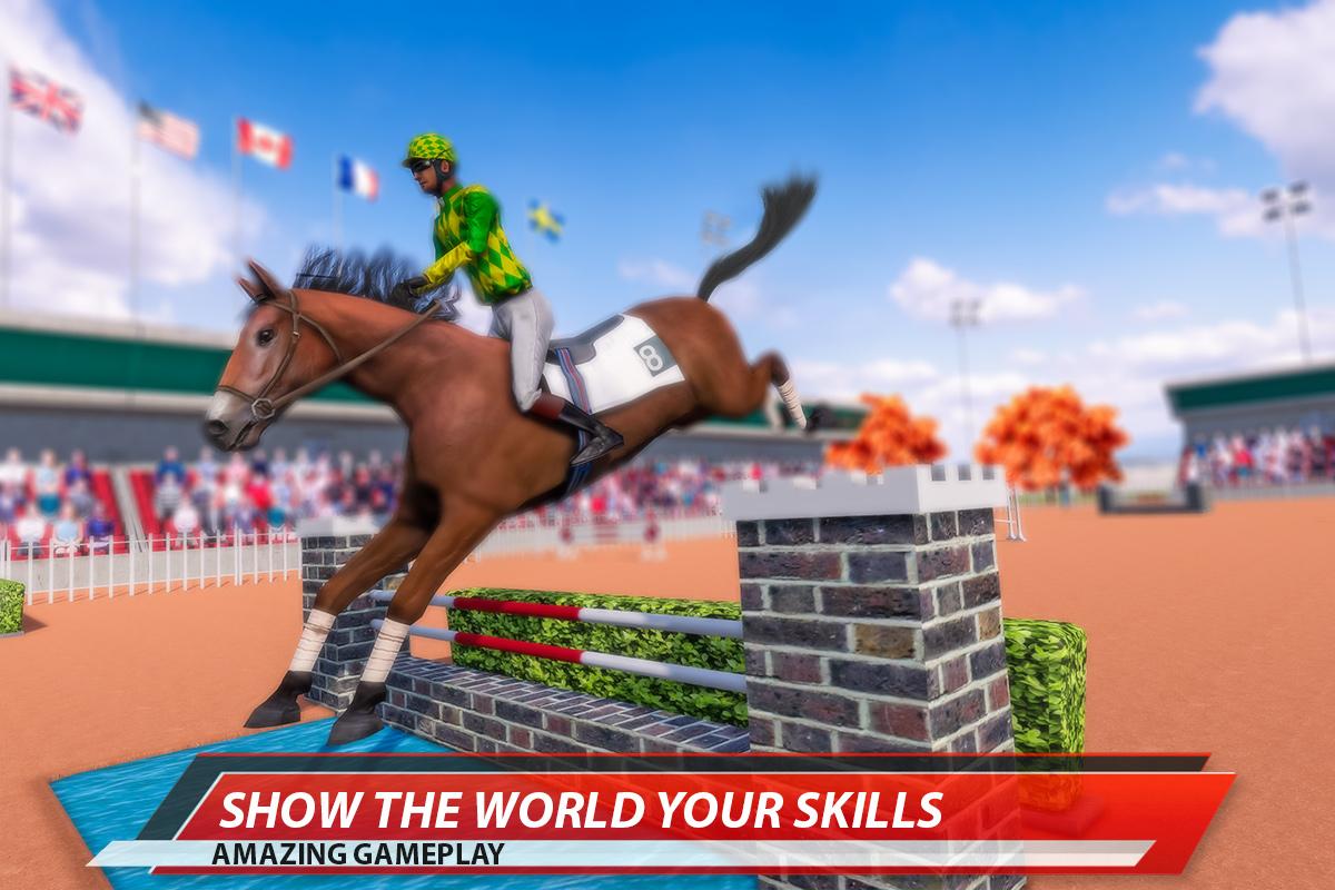 meu show de cavalos: corrida e salto desafio para Android ... - 