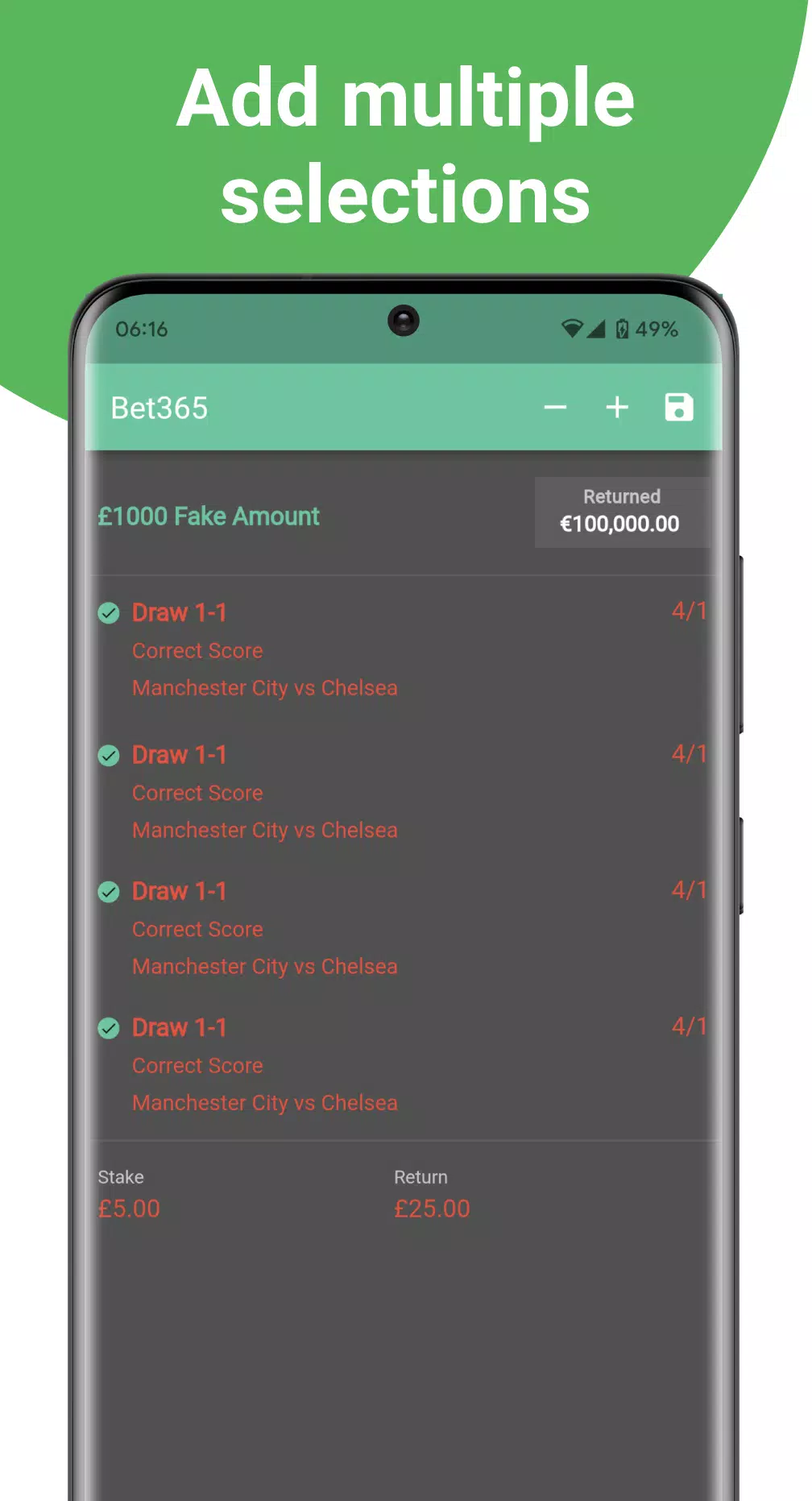 Fake Betslip Creator APK for Android Download