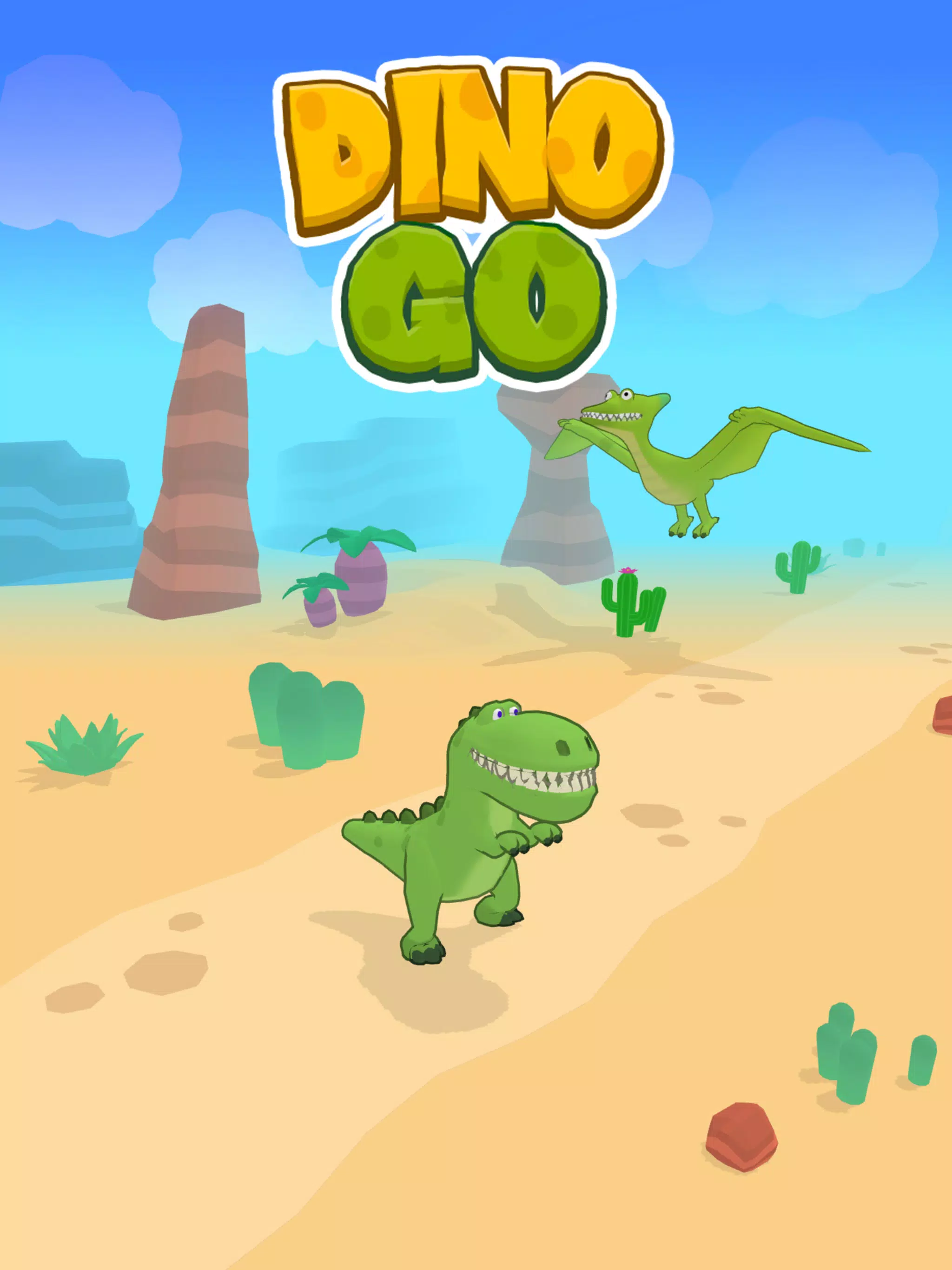 Download Dino Run 3D - Dinosaur Rush 1.1 APK For Android