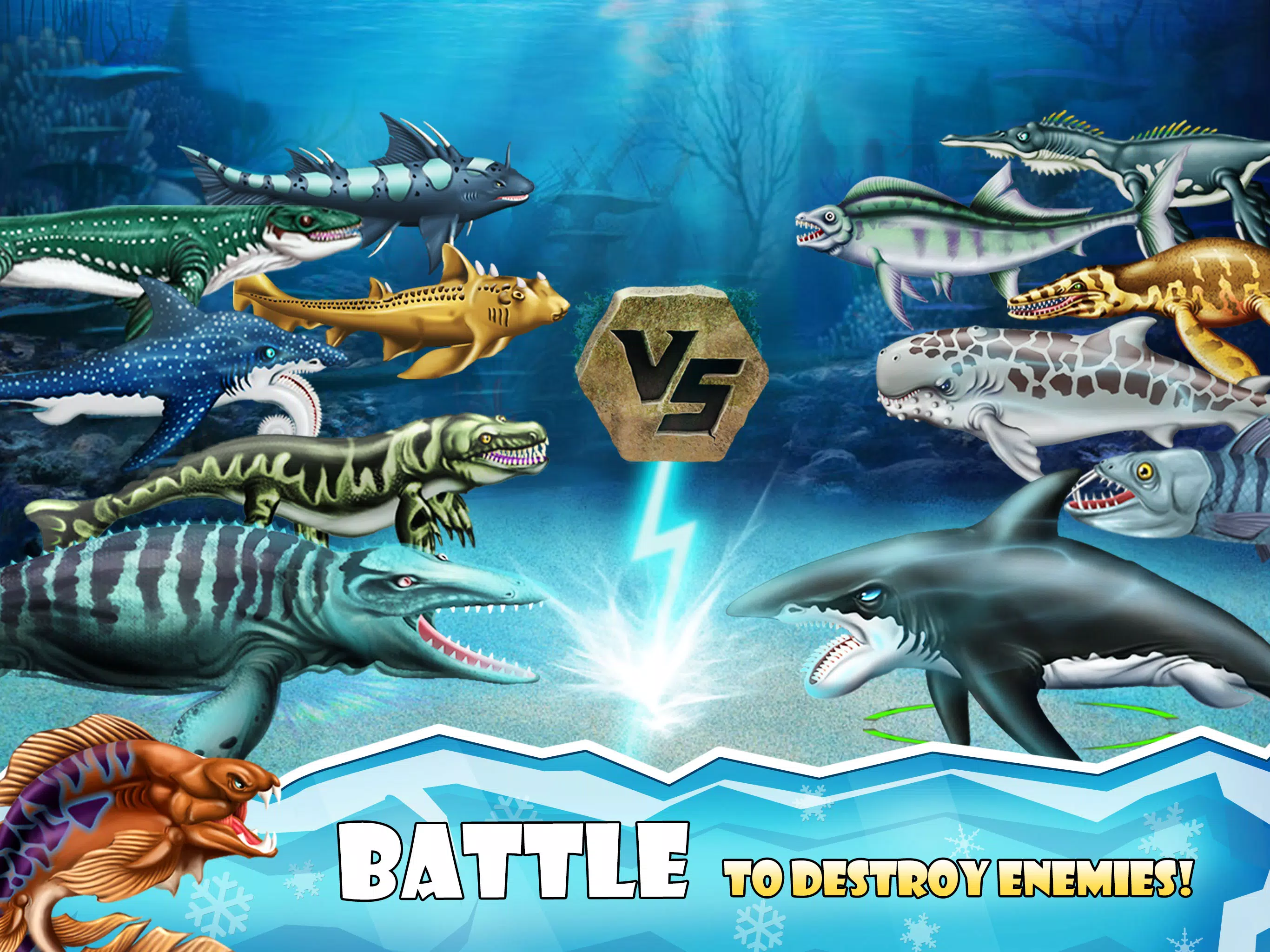 Jurassic Park Builder Megalodon Battle