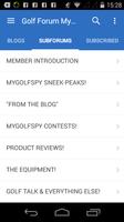 Golf Forum MyGolfSpy.com پوسٹر
