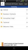 Contractor UK Forum تصوير الشاشة 1